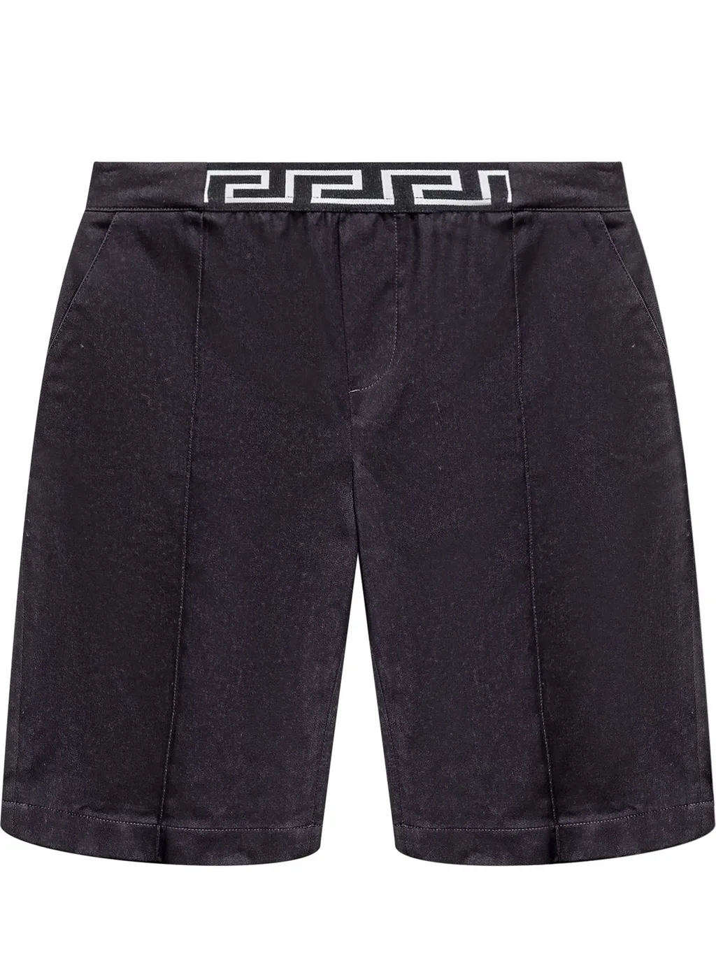 Versace Kids Greca-Waistband Shorts