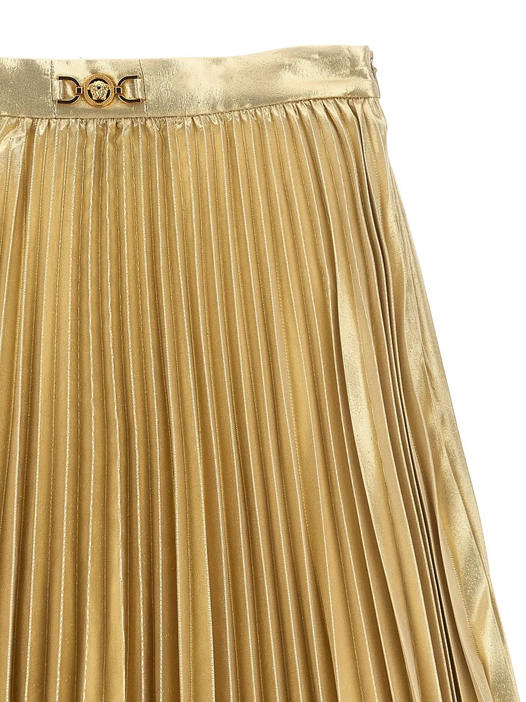 Versace Kids Medusa '95 High Waist Pleated Skirt