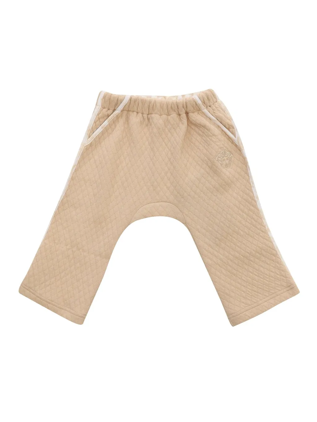 Versace Kids Medusa Head Embroidered Quilted Track Pants