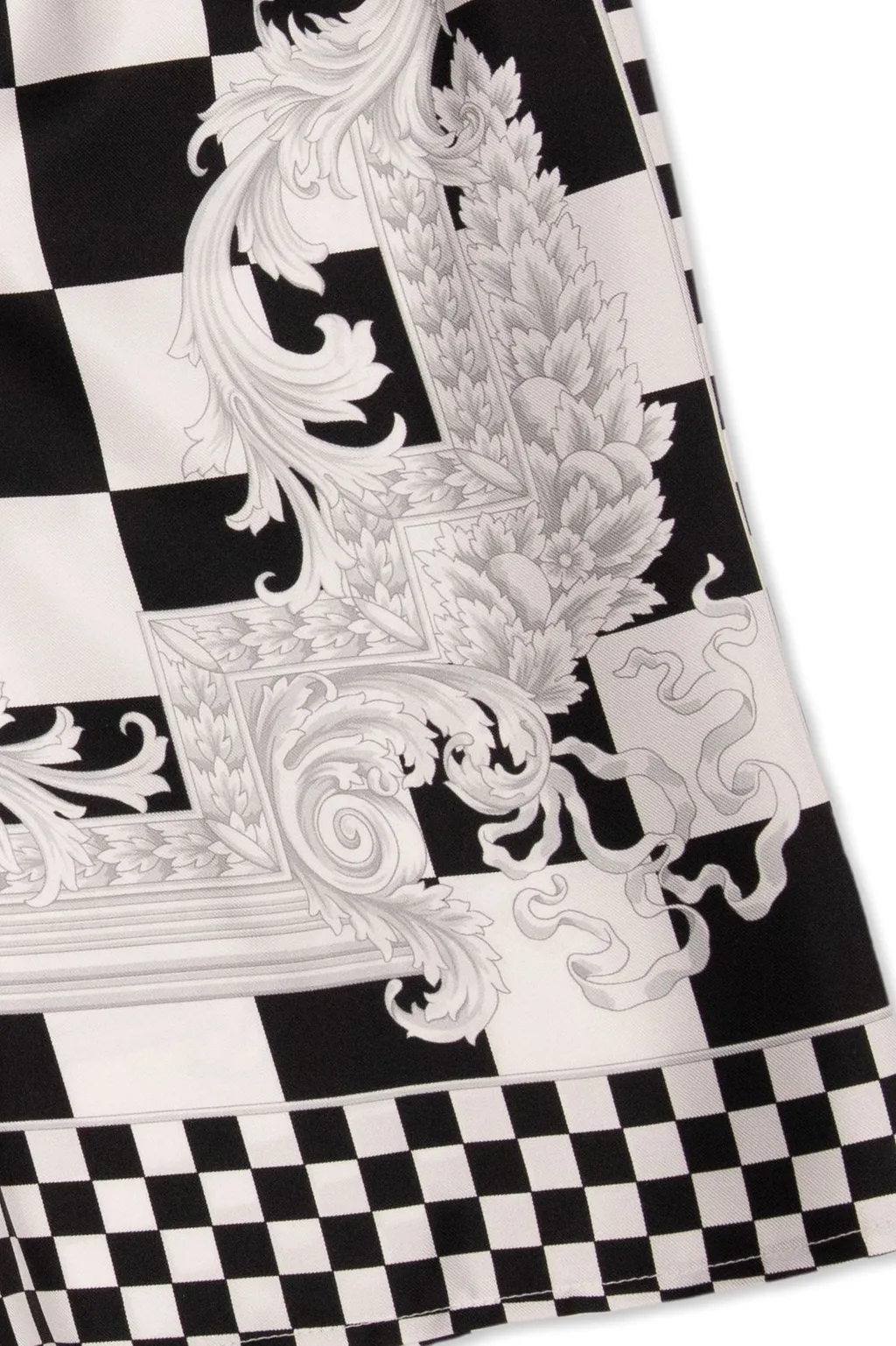 Versace Kids Medusa Printed Elastic Waist Shorts