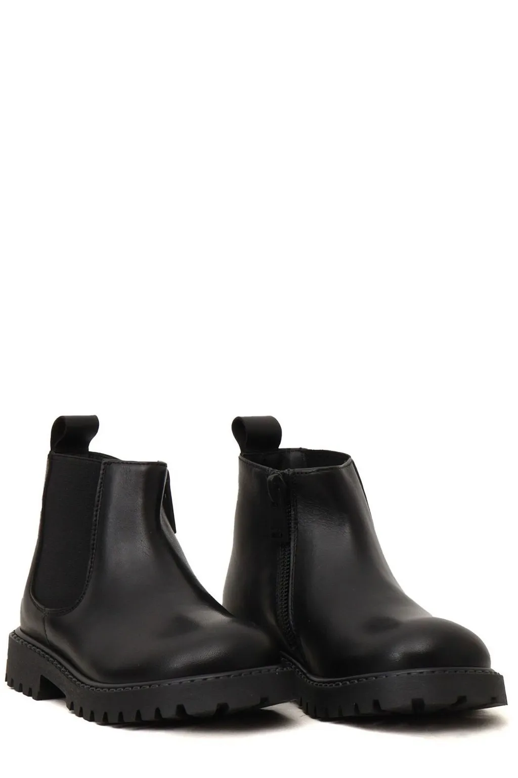 Versace Kids Medusa Head-Plaque Chelsea Ankle Boots
