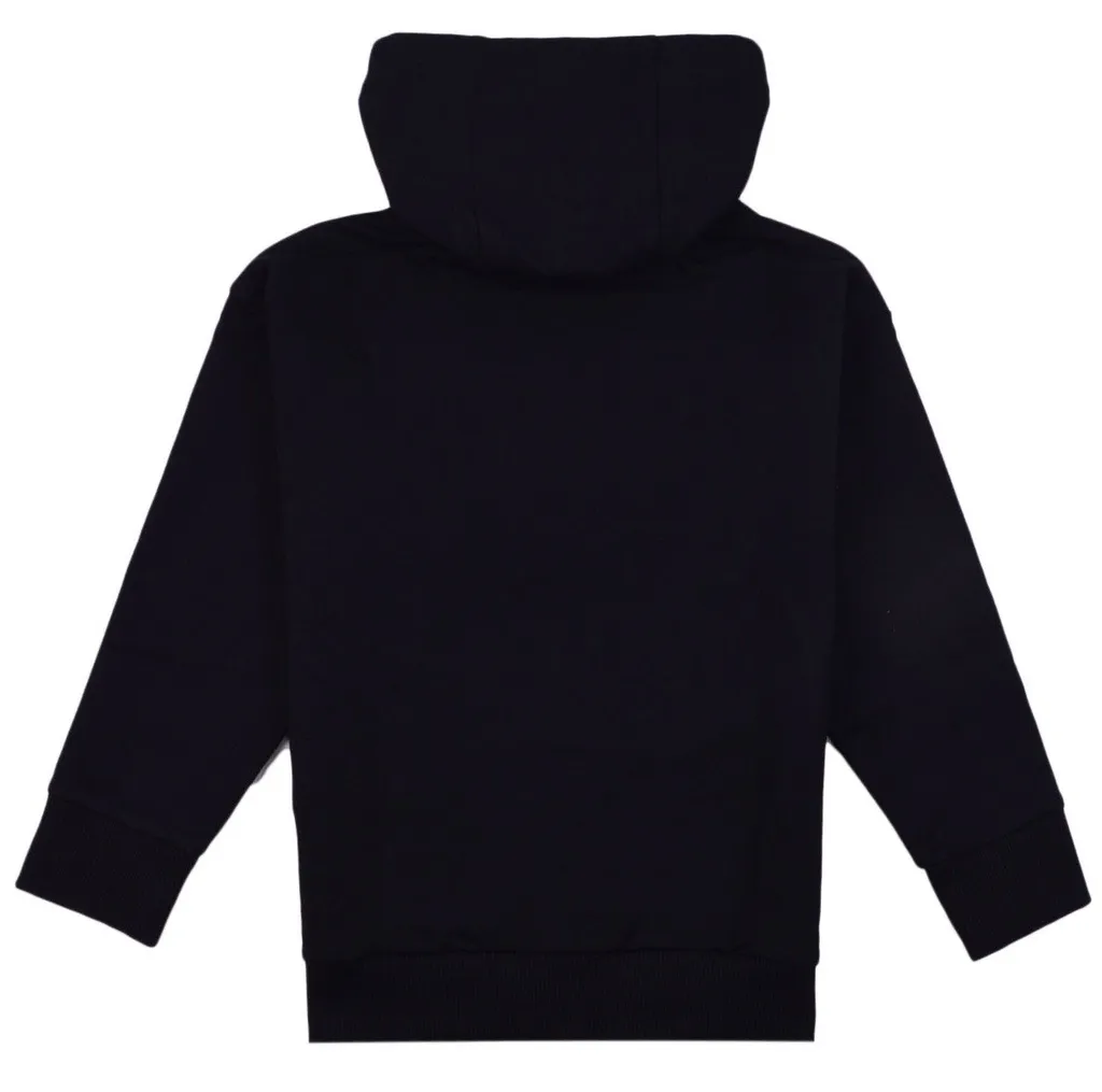 Versace Kids Long-Sleeved Straight Hem Hoodie
