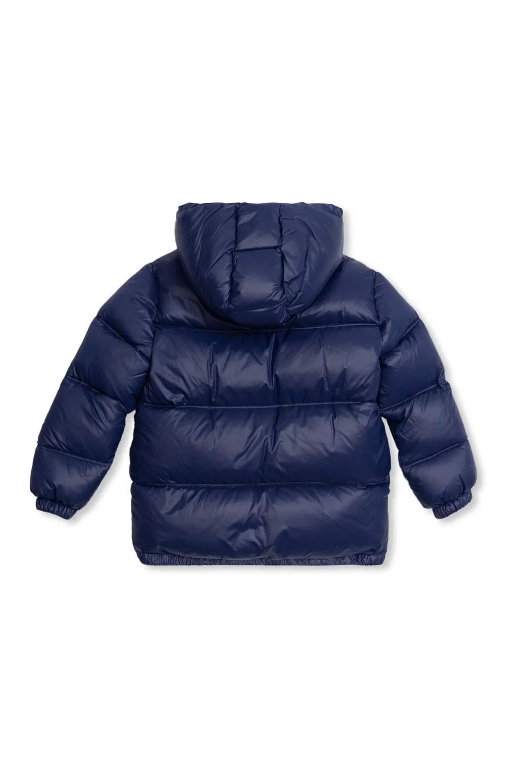 Versace Kids Logo-Embroidered Zipped Padded Jacket