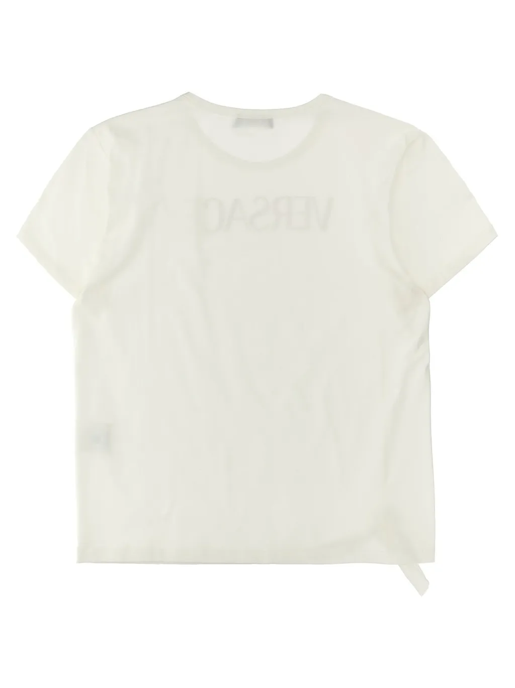Versace Kids Logo-Embellished Crewneck T-Shirt