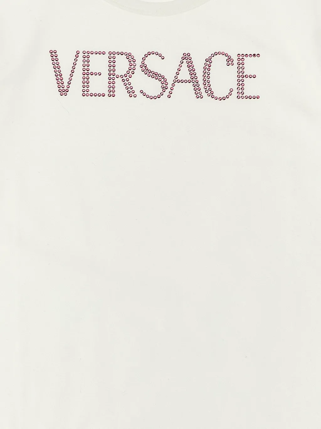 Versace Kids Logo-Embellished Crewneck T-Shirt