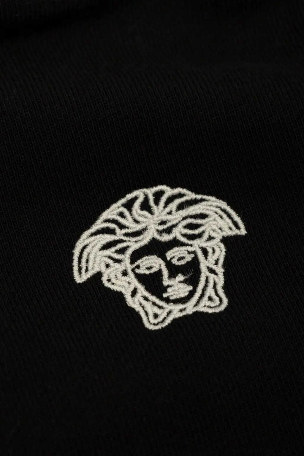 Versace Kids Greca Detailed Mock Neck Sweatshirt