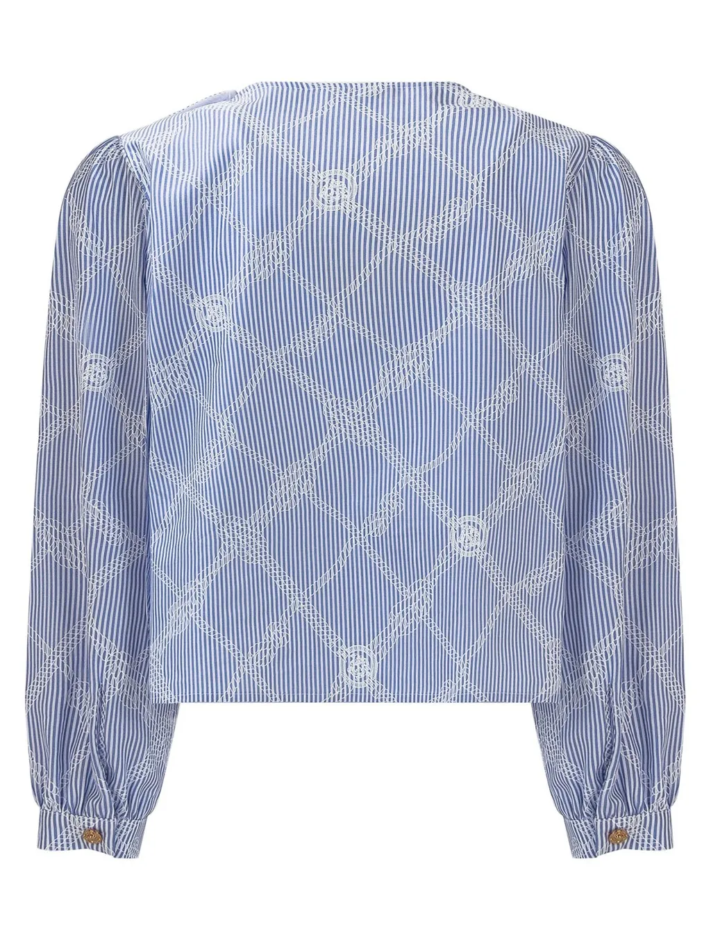 Versace Kids Nautical Medusa Wrapped Shirt