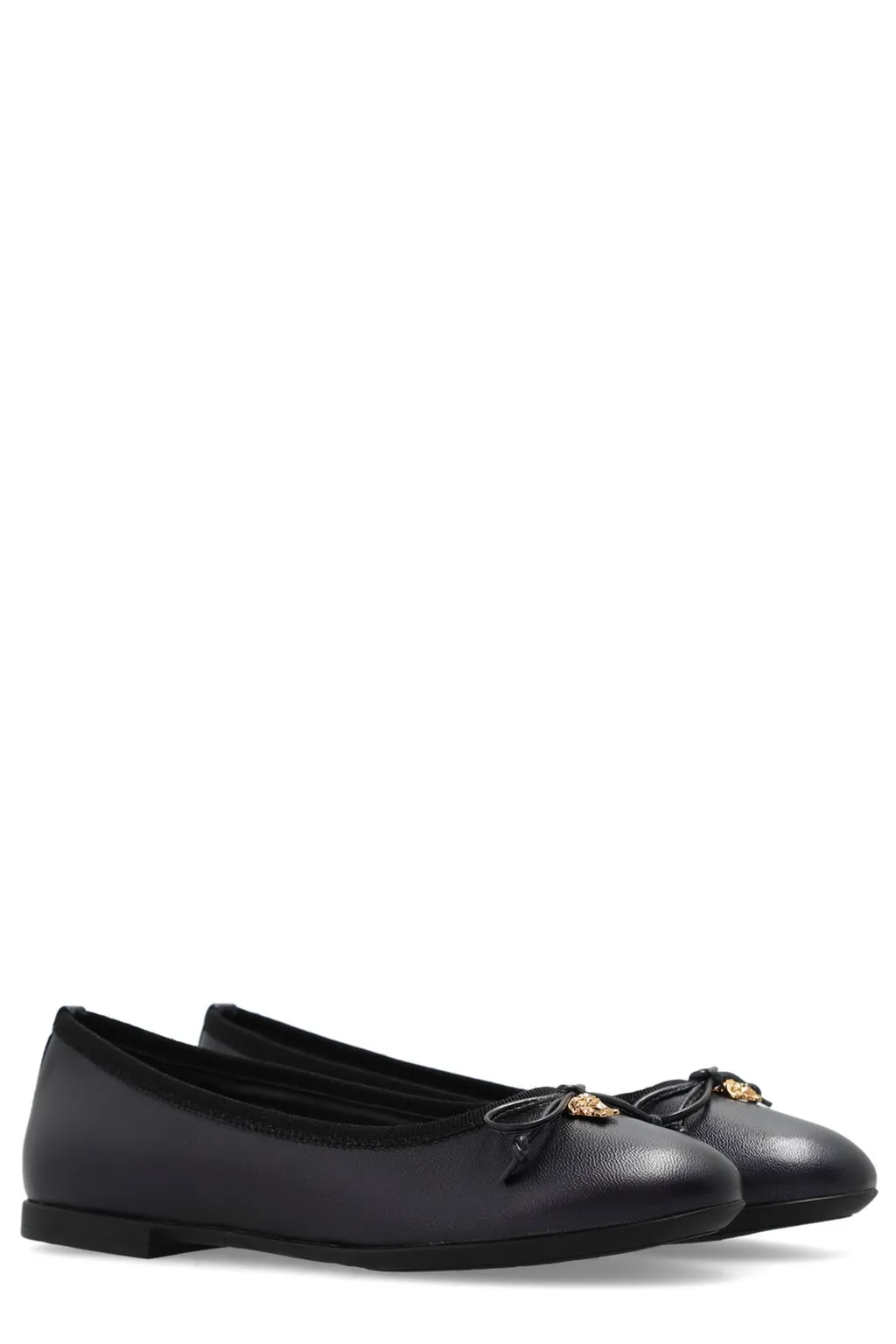 Versace Kids Medusa Stud Ballerinas