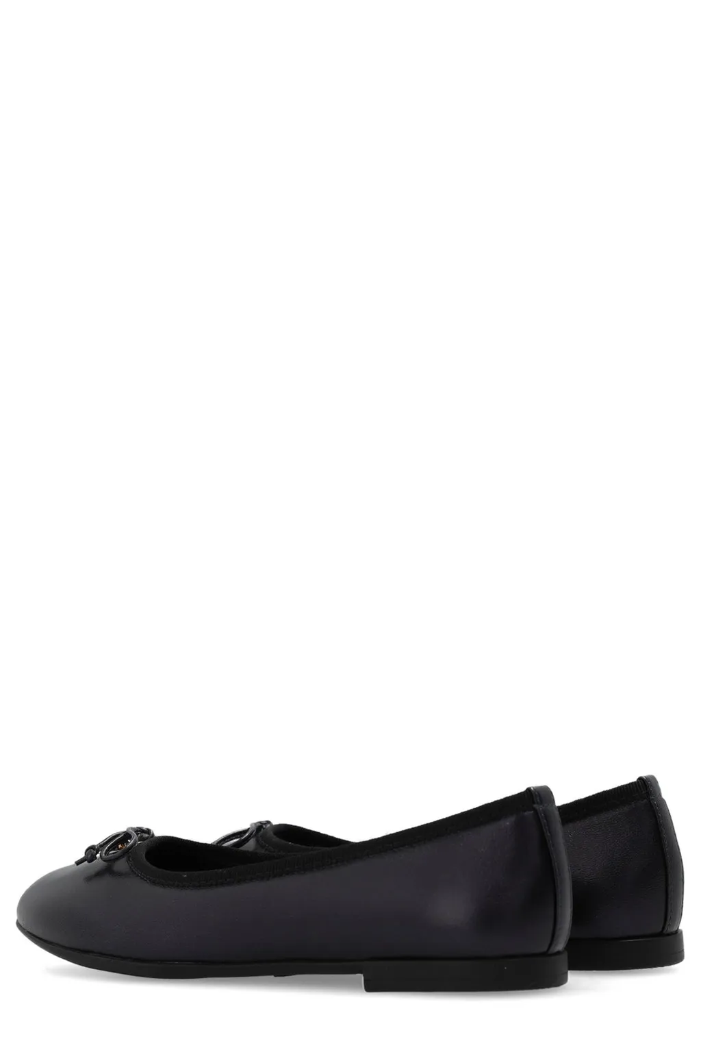 Versace Kids Medusa Stud Ballerinas
