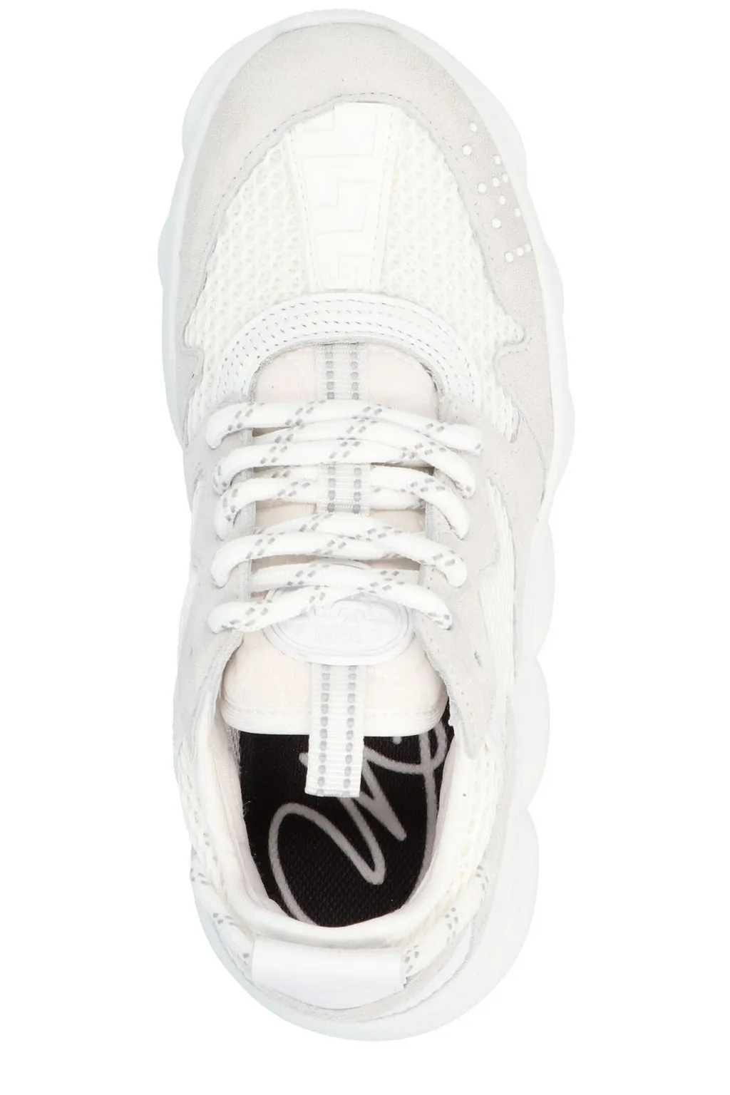 Versace Kids Chain Reaction Lace-Up Sneakers