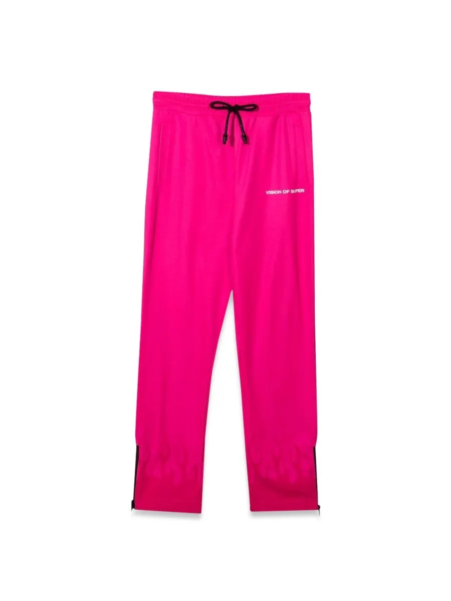 Vision Of Super Flame Detail Tracksuit Pants