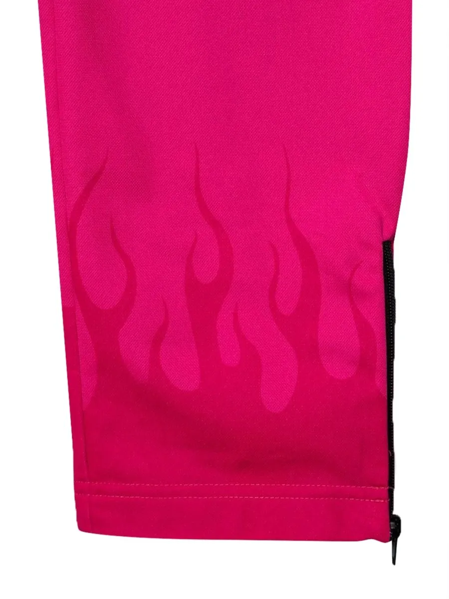 Vision Of Super Flame Detail Tracksuit Pants