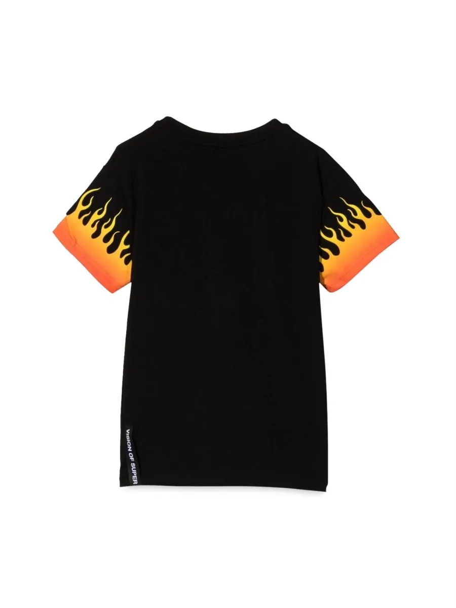 Vision Of Super Flame Accent Tee