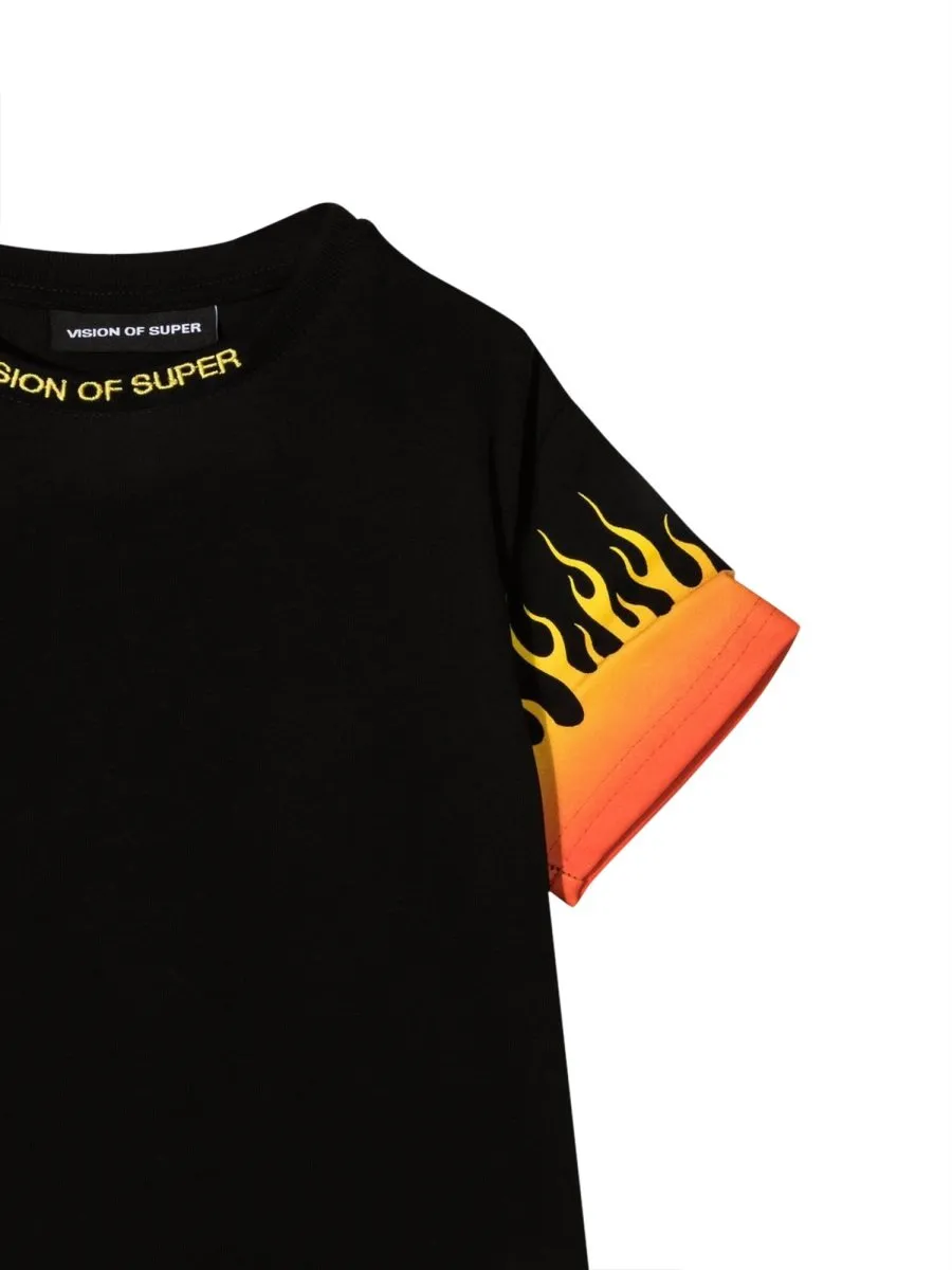 Vision Of Super Flame Accent Tee