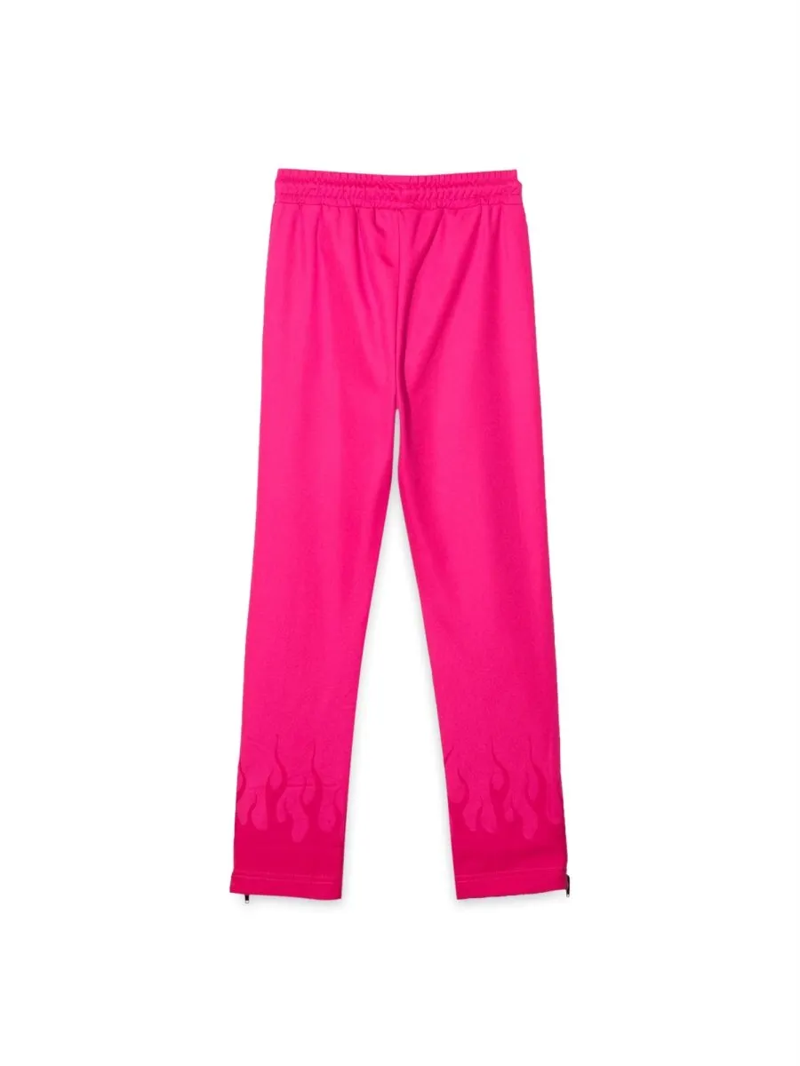 Vision Of Super Flame Detail Tracksuit Pants