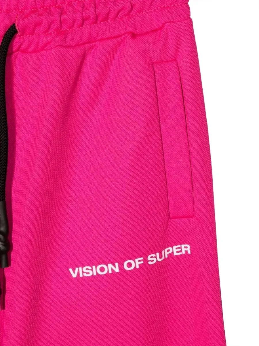 Vision Of Super Flame Detail Tracksuit Pants