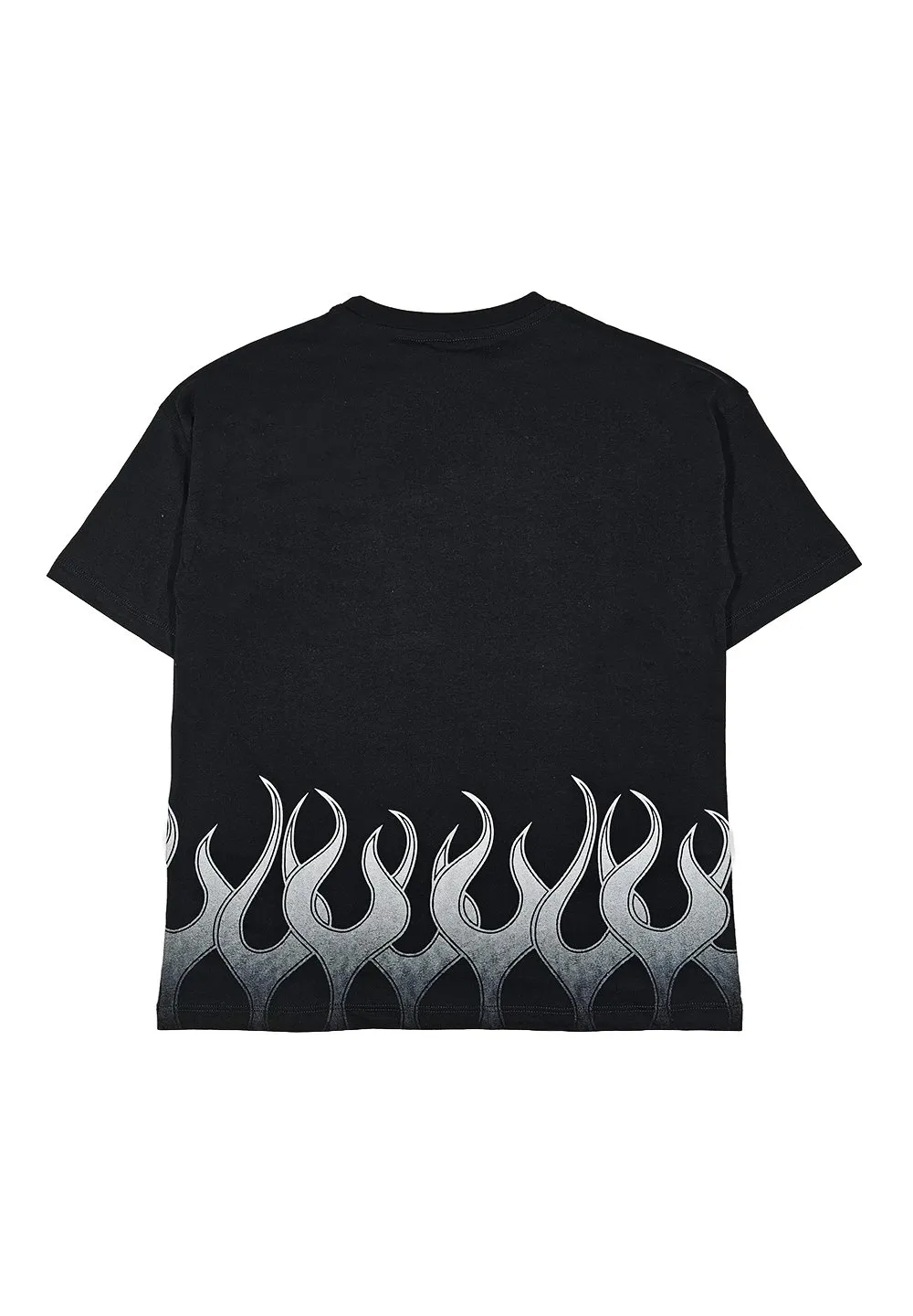 Vision Of Super Kids Flame Printed T-Shirt