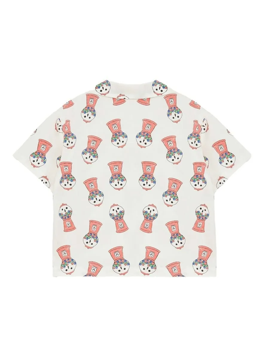 Weekend House Kids Gum Print Shirt
