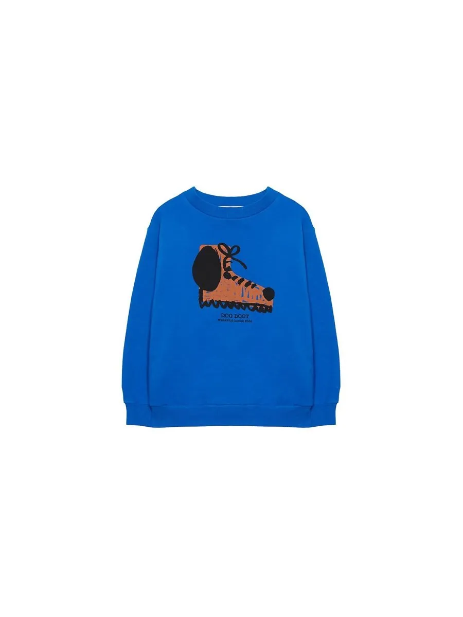 Weekend House Kids Dog Boots Graphic Sweatshirt