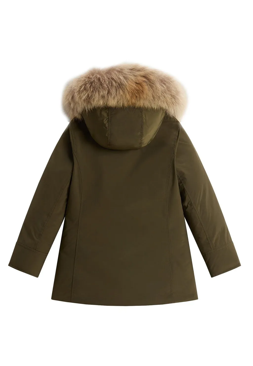 Woolrich Kids Button Detailed Long-Sleeved Parka