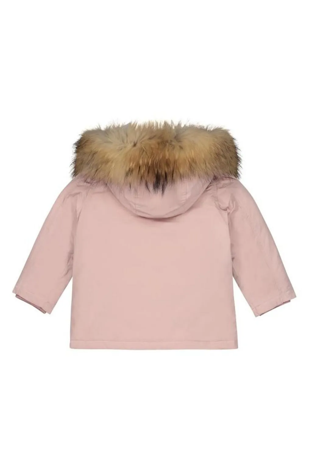 Woolrich Kids Buttoned Long-Sleeved Parka