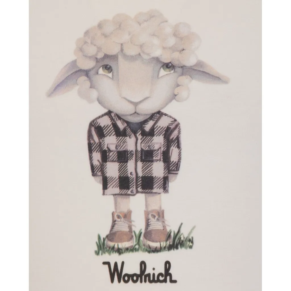 Woolrich Kids Cartoon-Printed Crewneck T-Shirt