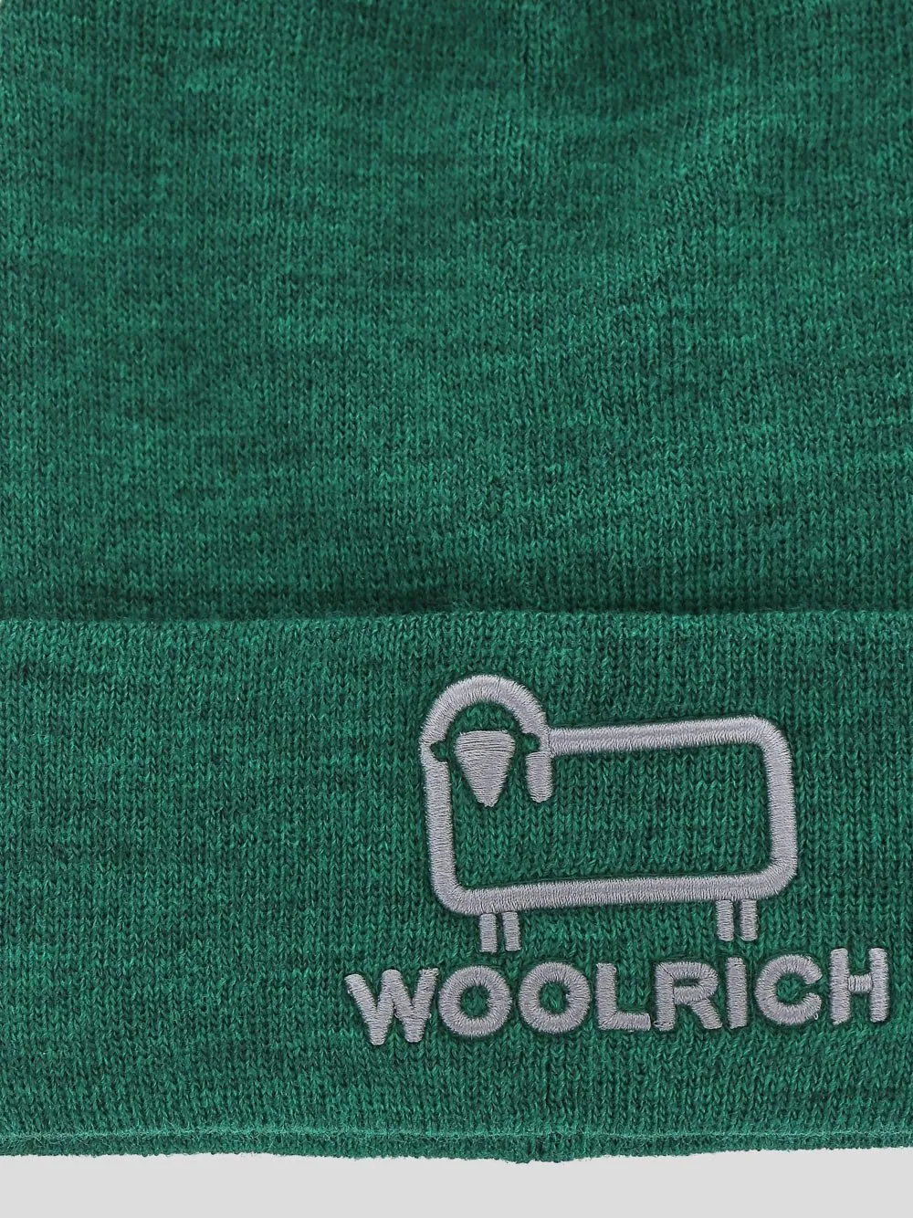 Woolrich Kids Logo-Embroidered Beanie