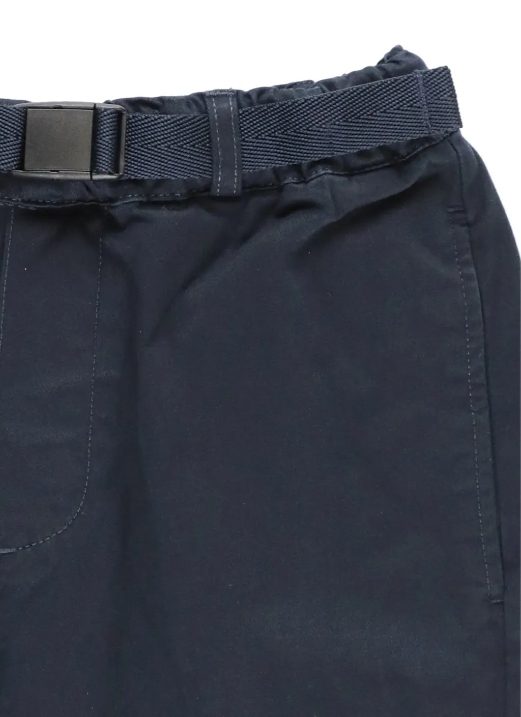 Woolrich Kids Logo Patch Belted Trousers