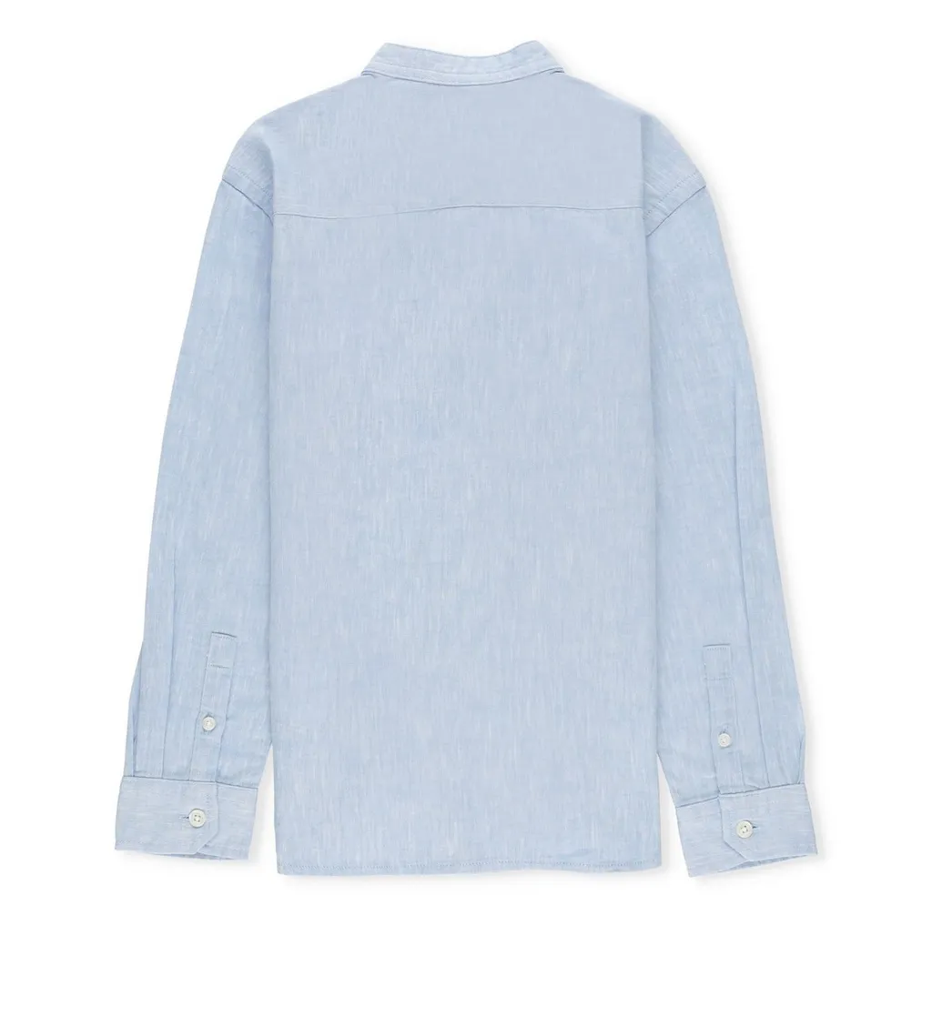 Woolrich Kids Long-Sleeved Buttoned Shirt