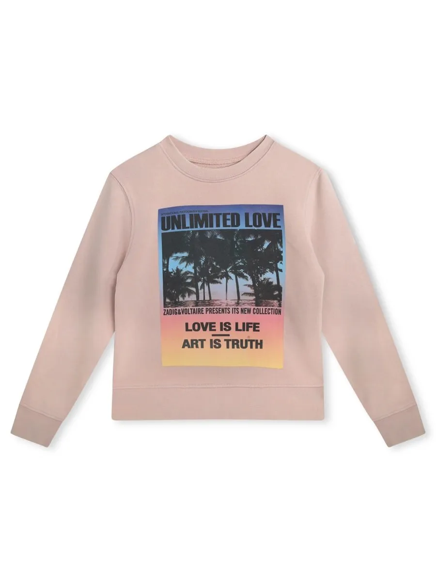 Zadig&Voltaire Graphic Print Sweatshirt