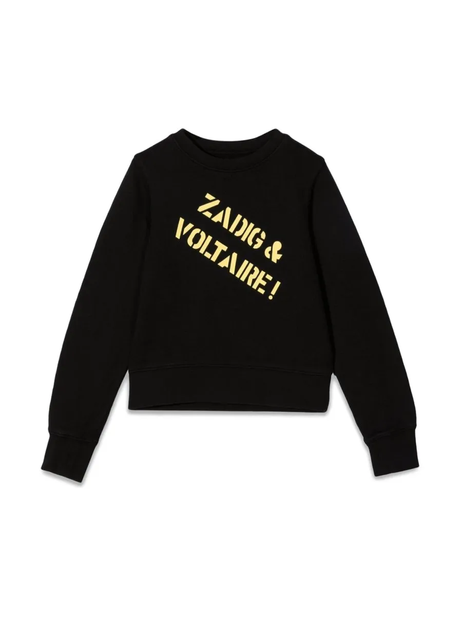 Zadig & Voltaire Kids Voltairesquadd Pullover