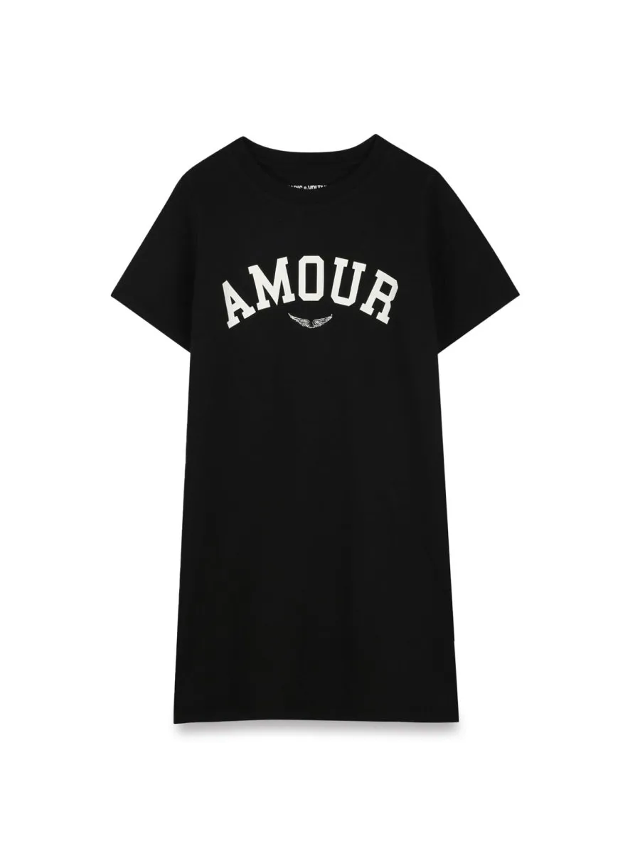 Zadig & Voltaire Kids Amour T-Shirt Dress