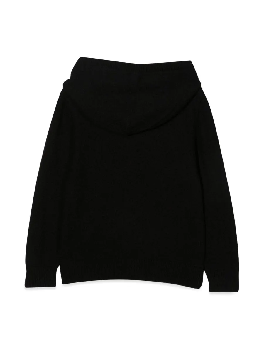Zadig & Voltaire Kids Hooded Knit Pullover
