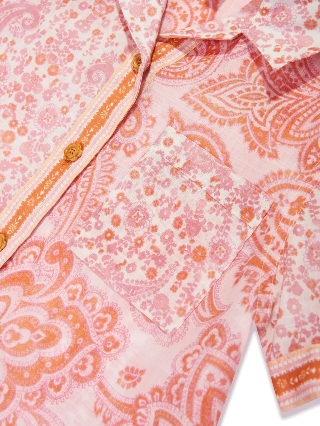 Zimmermann Kids Ottie Pocket Shirt
