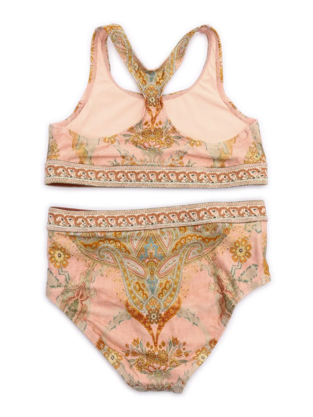 Zimmermann Kids Paisley Printed Wylie Bikini Set