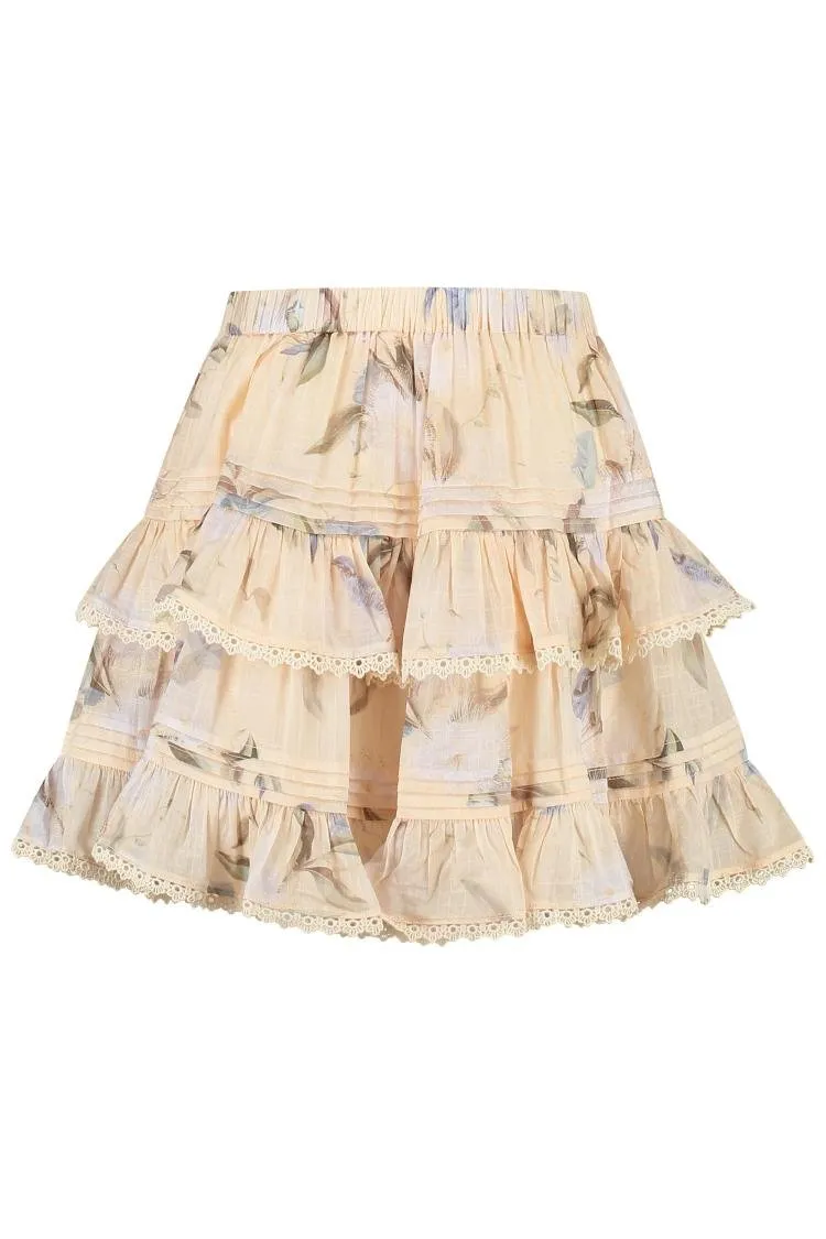 Zimmermann Kids Cascadian Frill Skirt