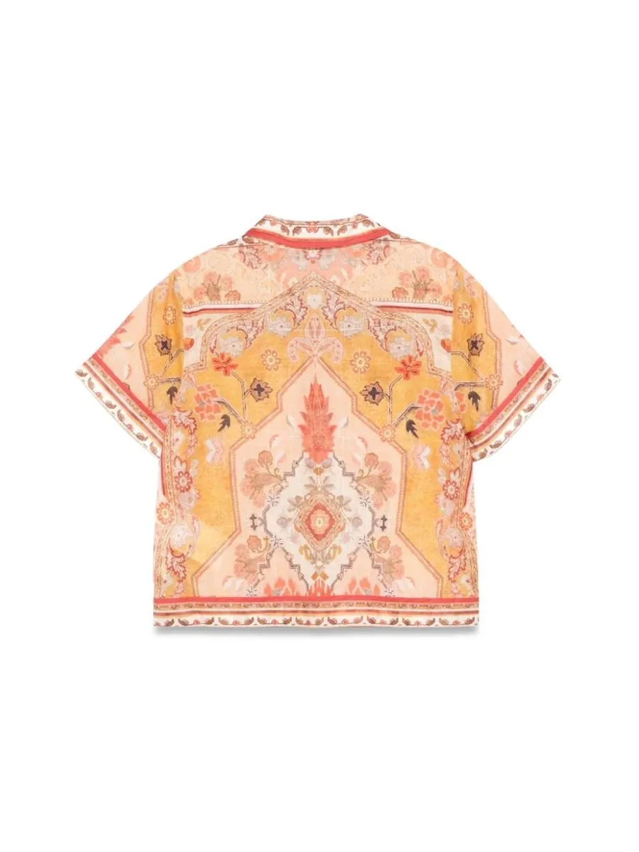 Zimmermann Kids Wylie Pocket Shirt
