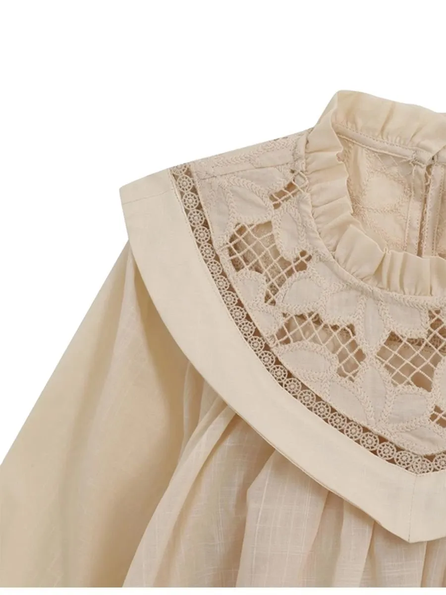 Zimmermann Kids Embroidered Cotton Top