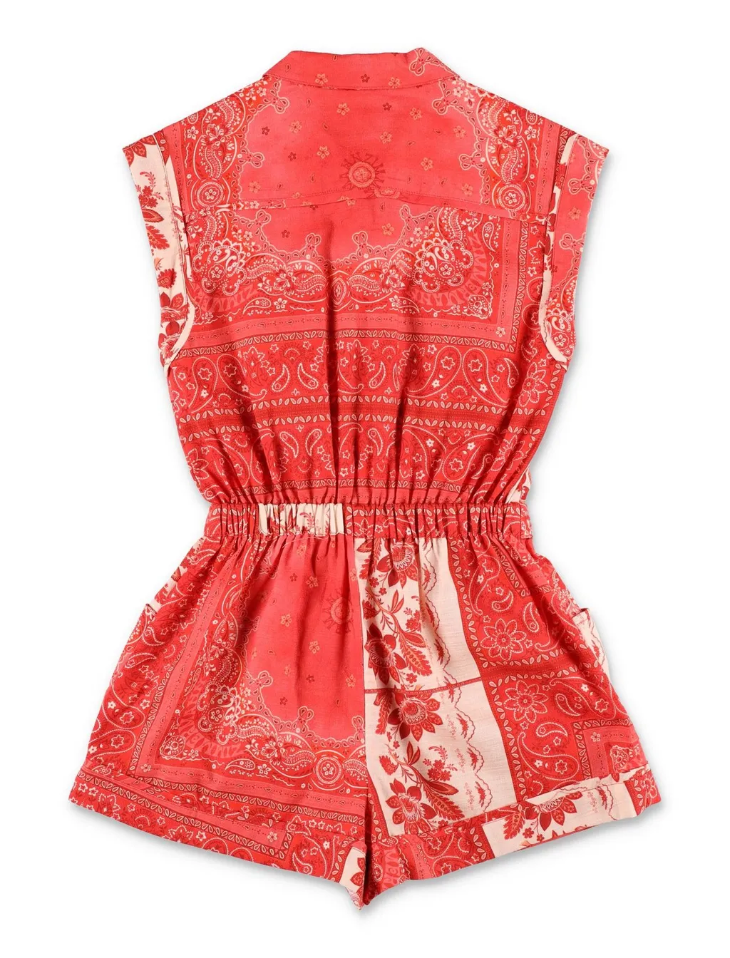 Zimmermann Kids Bandana Print Playsuit