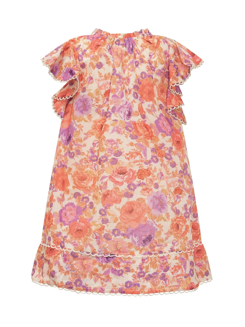 Zimmermann Kids Floral Ruffle Dress