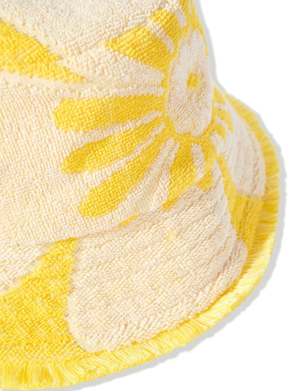 Zimmermann Kids Jacquard Towel Bucket Hat
