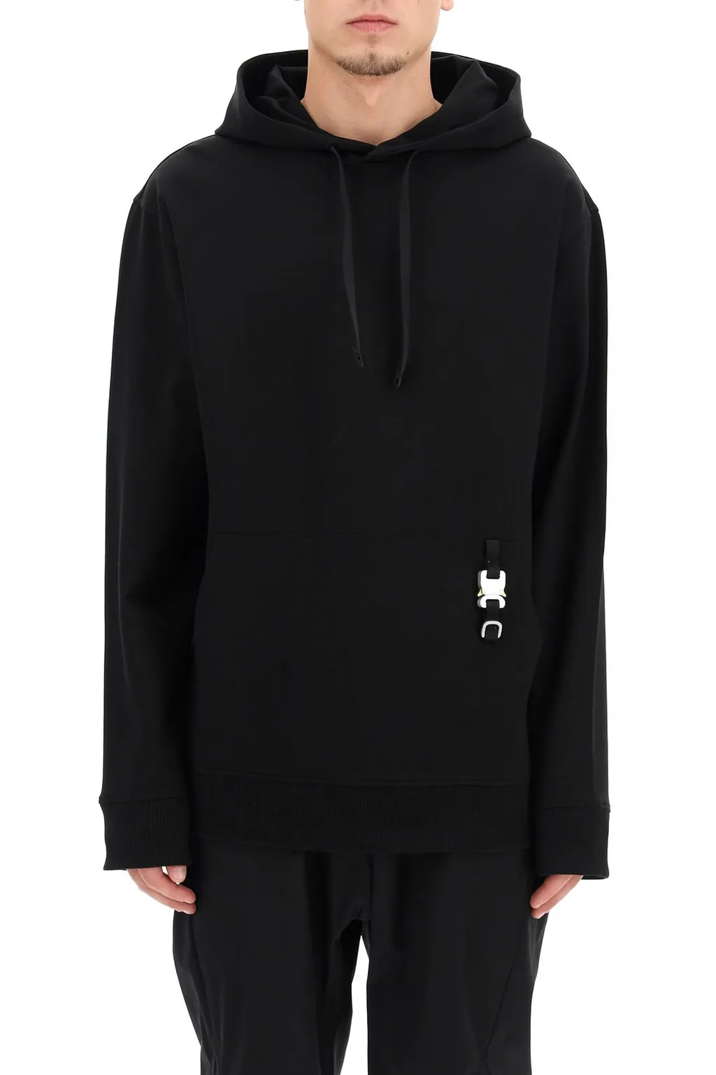 1017 Alyx 9Sm Buckle Detailed Hoodie