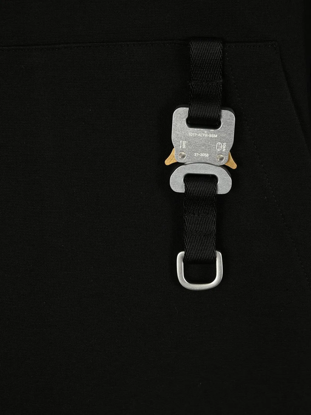 1017 Alyx 9Sm Buckle Detailed Hoodie