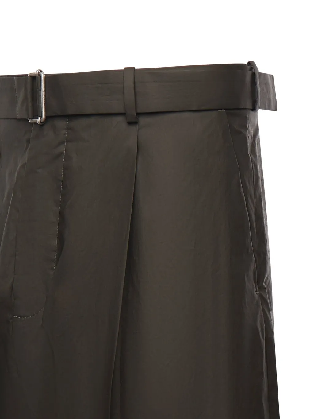 Acne Studios Belted Pleated Trousers