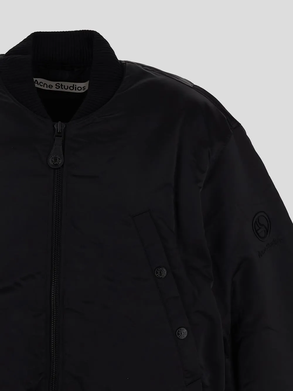 Acne Studios Down Zipped Bomber Jacket