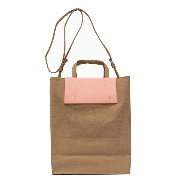 Acne Studios Papery-Texture Logo Printed Tote Bag