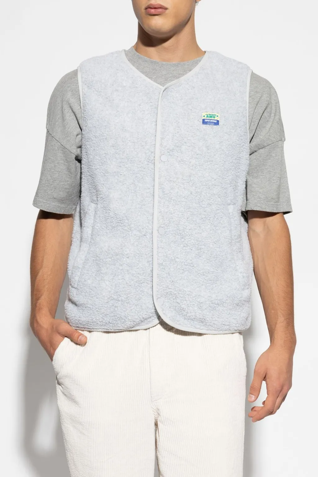 American Vintage Logo Patch Vest