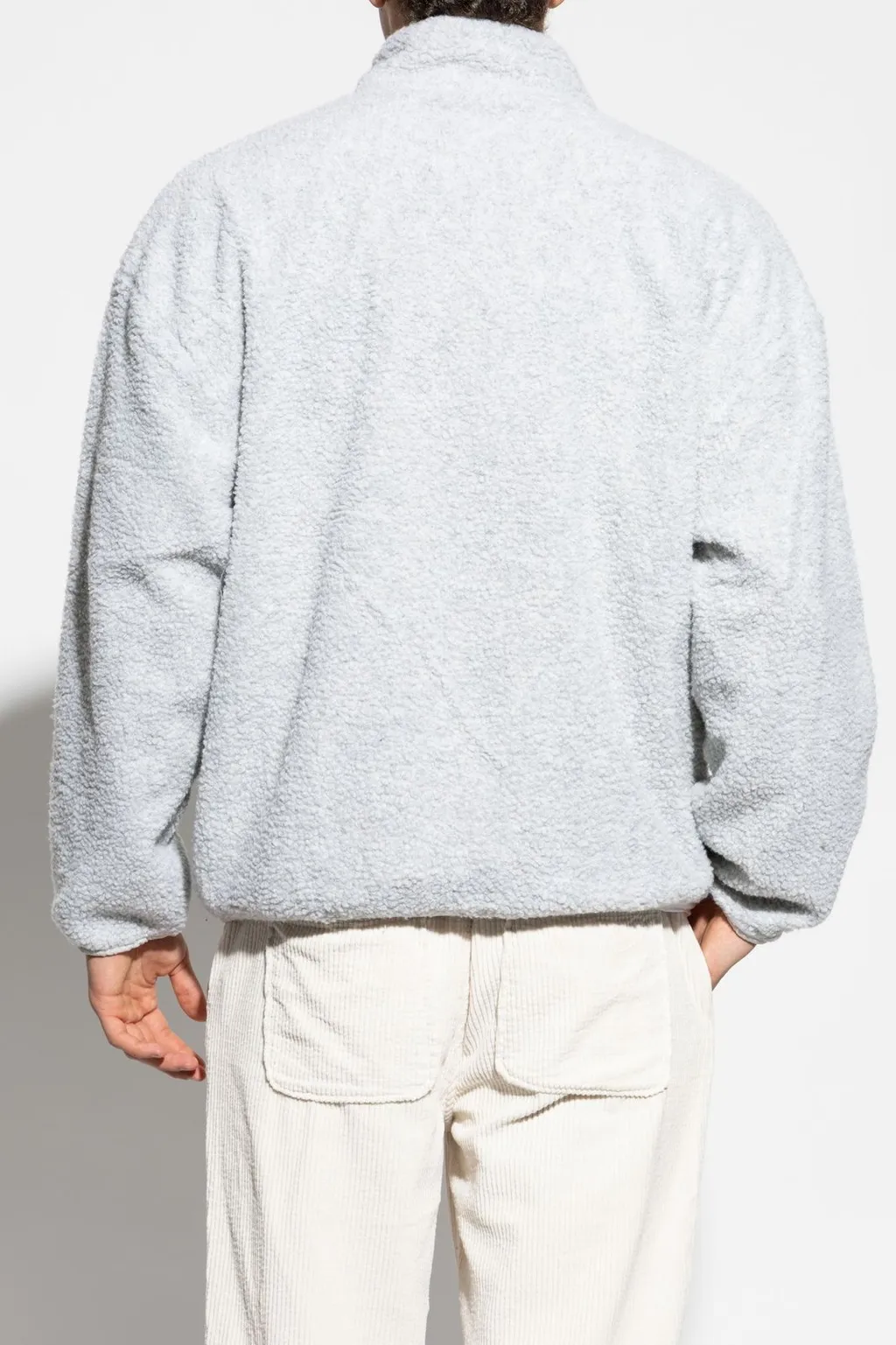 American Vintage Furry Logo Patch Sweater