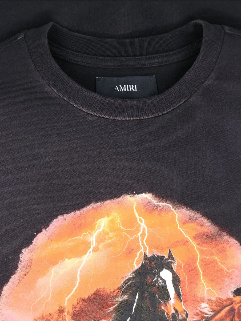 Amiri Plains Graphic Crewneck T-Shirt