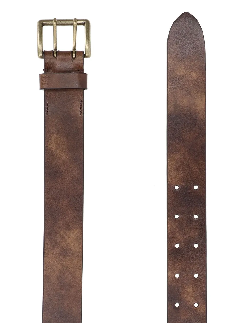 Auralee Double Prong Buckle Belt